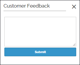 Customer Feedback